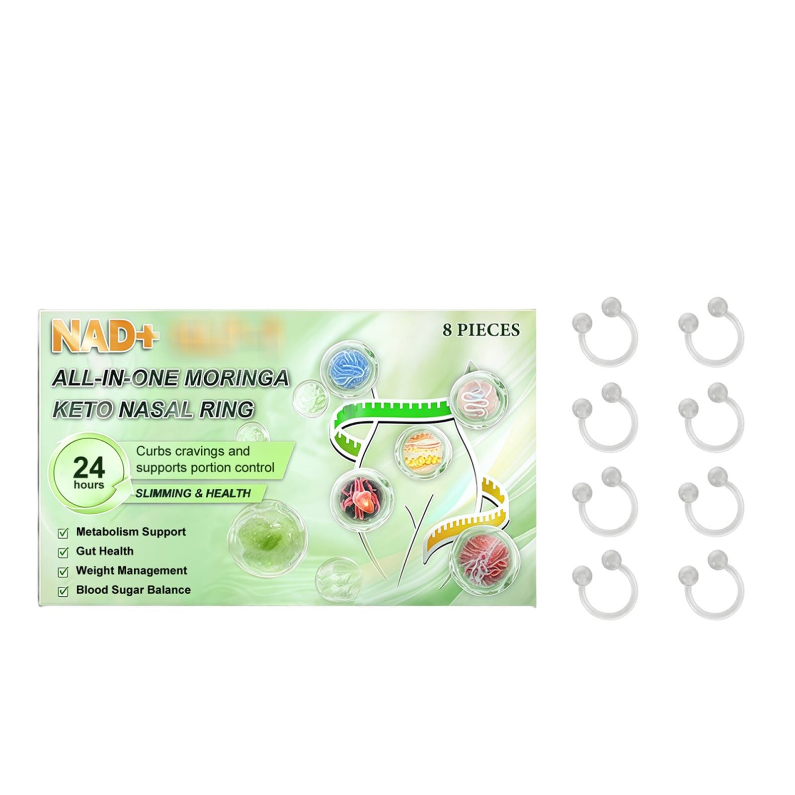 Herbal Ingredients Gentle Care Body Line Light Body Care Nose Ring